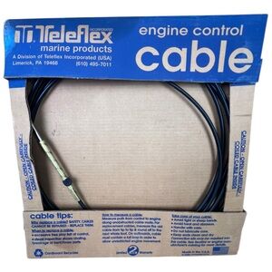 NIB Teleflex Marine #CC20520 479 Control Cable Assembly 20'.